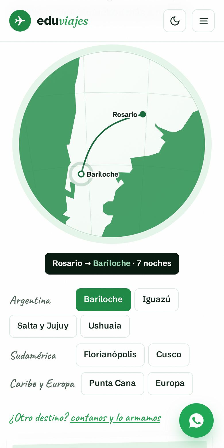 Simulador de viaje con globo
